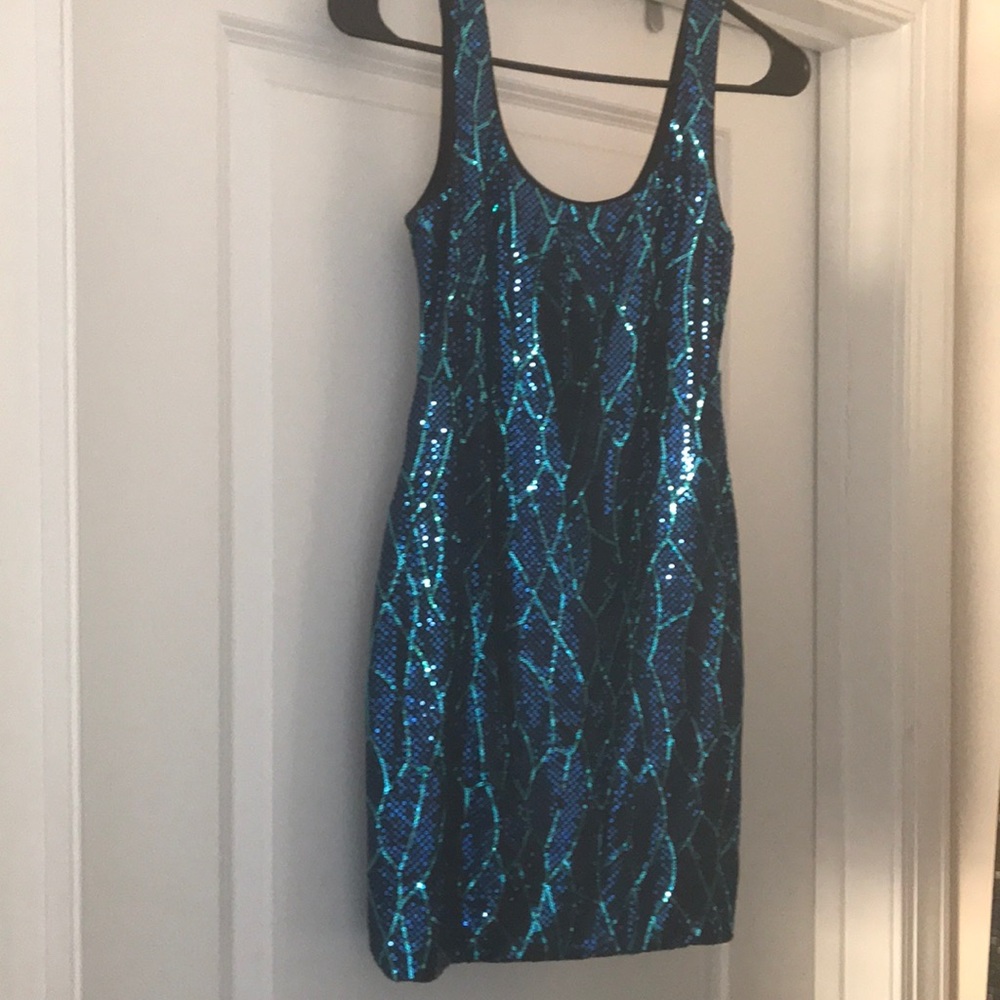 Sequin Mini Dress